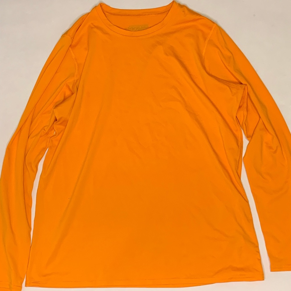Patagonia orange long sleeve